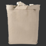 Authentic Pigment 14 oz. Direct-Dyed Raw-Edge Tote