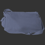 Authentic Pigment Pigment-Dyed Raw-Edge Messenger Bag 